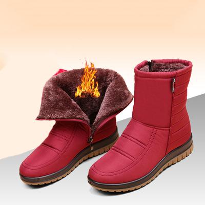 Waterproof Snow Boots Women Winter Shoes Cold Winter Women Ankle Ladies Cotton