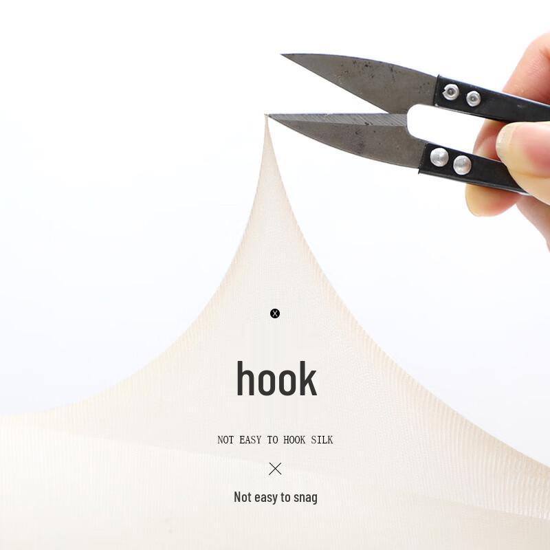 Langsha Women's Sheer Bikini Crotch Pantyhose