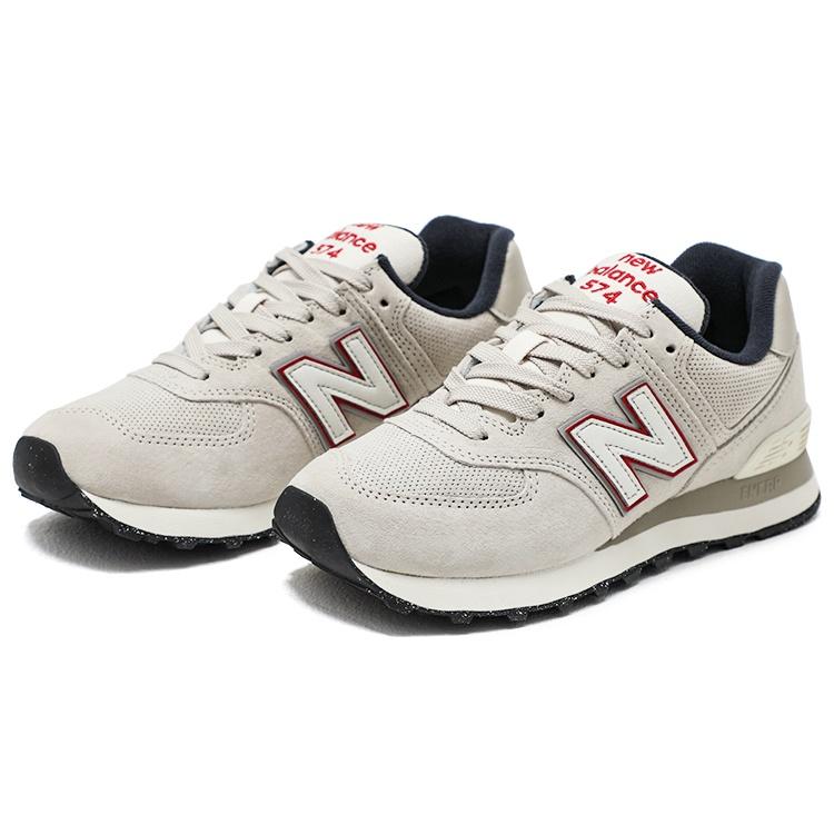 New Balance 574 'Grey Red Outlined' Women's WL574ER2