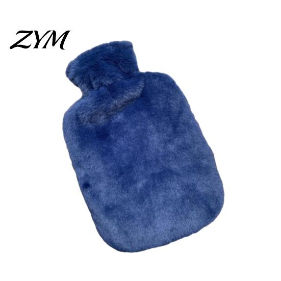 Period Pain Relief Hot Water Bag PVC Bottle with Plush Cover, 1000/2000ML Leakproof Bag, Reusable Cold Compress Pouch for Shoulder, Back, Hand, Legs,