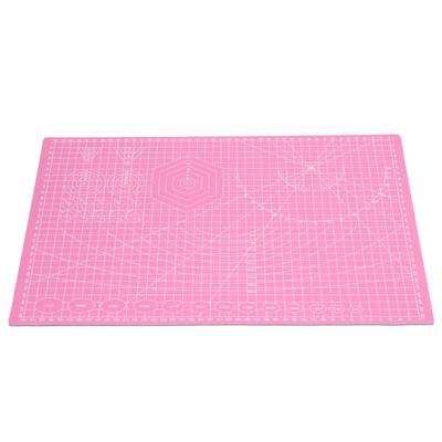 Tappetino da taglio autorigenerante 45x30cm Rosa Tre strati Doppio lato Scala Tappetino da intaglio a mano per