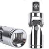 1/3pcs Chrome Vanadium Universal Joint 1/4" 3/8" 1/2" Extension Bar Socket Wrench Removal Tools Accessories Car Repair Tools