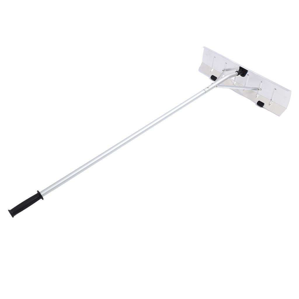 Telescoping Snow Roof Rake with Wheels Adjustable 20ft Extendable Handle Detachable Aluminium