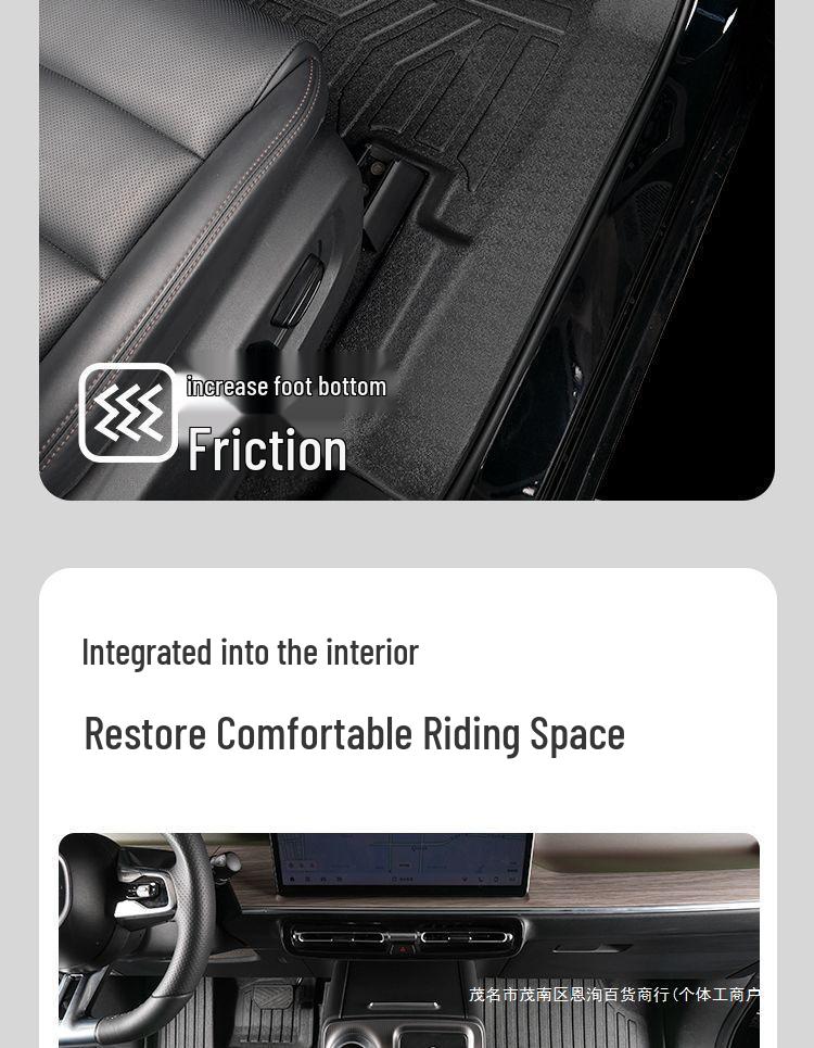 Lynk & Co 900 TPE Floor Mats 2025: Full Coverage Decorative Interior Car Accessories