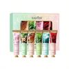 6-Piece Moisturizing Hand Cream Set Plant-Based Formula with Natural Fragrance for Dry Skin Care