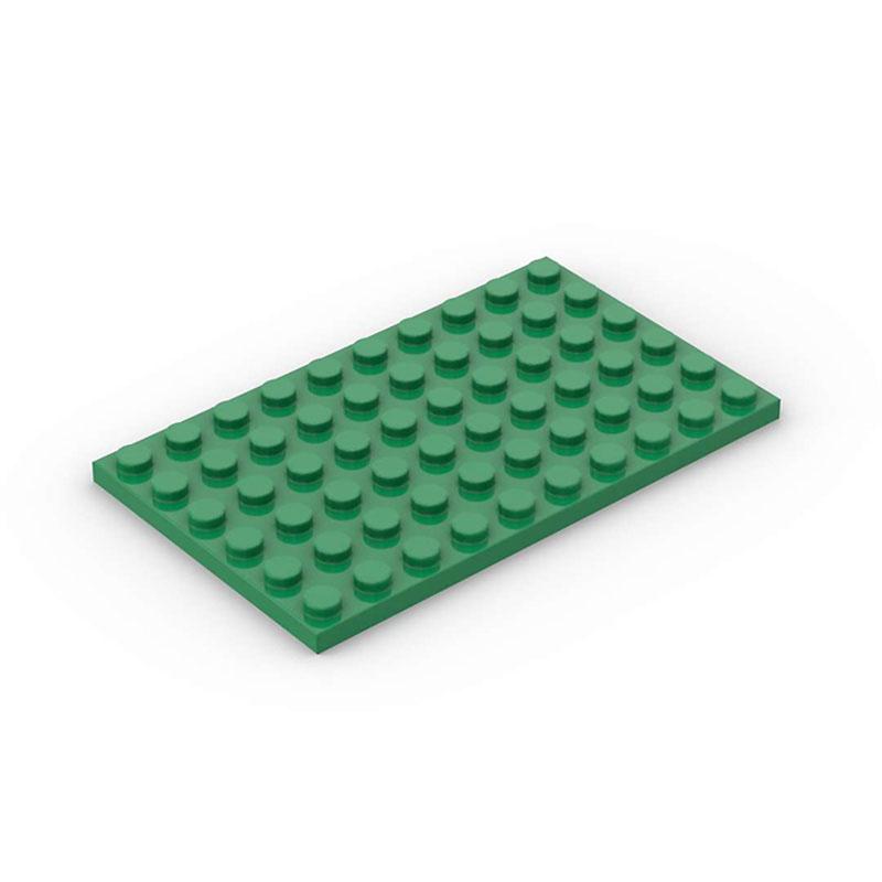 10 stücke DIY Bausteine Dünne Zahlen Bricks 6x10 Punkte 12 Farbe Pädagogisches Kreative Größe Kompatibel Mit 3033 Spielzeug für Kinder