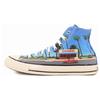 Hiroshi Nagai X  All Star Us High Comfortable Casual High Top Canvas Shoes Unisex Sneakers Blue 1SC809