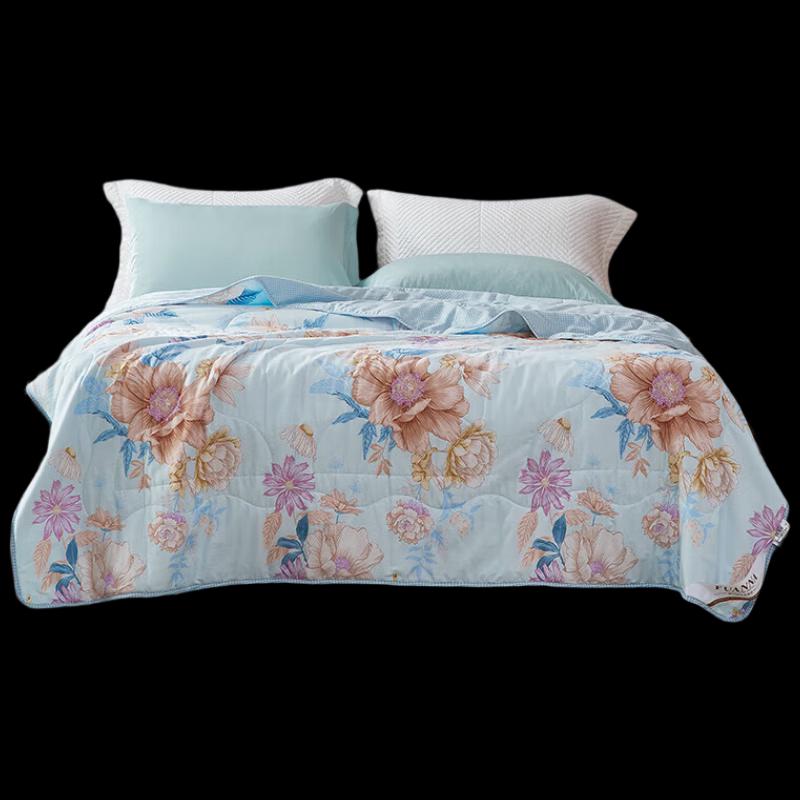 FUANNA Pure Cotton Antibacterial Seven-Hole Fiber Summer Quilt