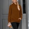 Women's Solid-color Fashionable Long-sleeved Top