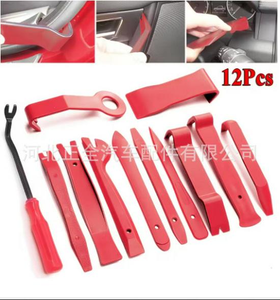 12-Piece Car Audio & Door Panel Removal Tool Kit