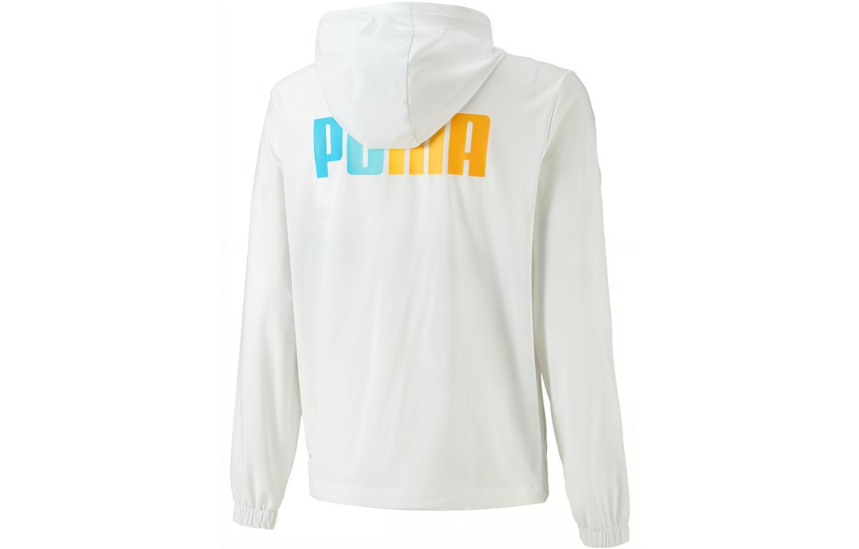 PUMA Jackets Men s White Hooded Moderate Other 678013-02 L