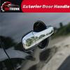 Exterior Chrome Door Handle Front Right Passenger Side For 2007 2008 2009 2010 2011 2012 2013 2014 Chevy Silverado Suburban Tahoe Avalanche, GMC