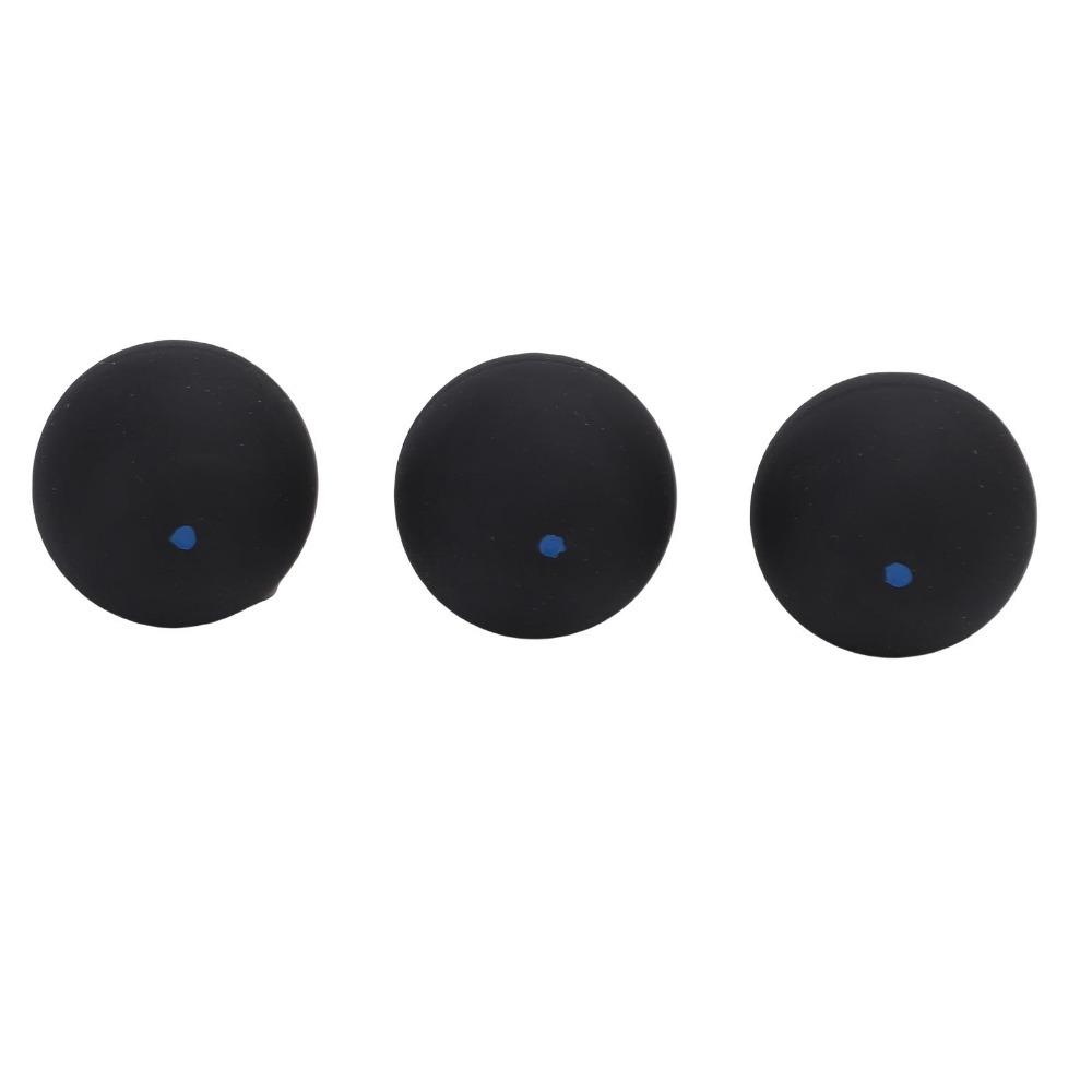 3PCS Low Bounce Single Dot Squash Ball Stable Squash Ball Combo Set Squash Ball Set Club Training