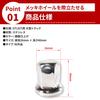 Lezalic Rear Nut Cap, Stainless Steel, Compatible Nuts 1.1 inches (27 mm), Height 1.6