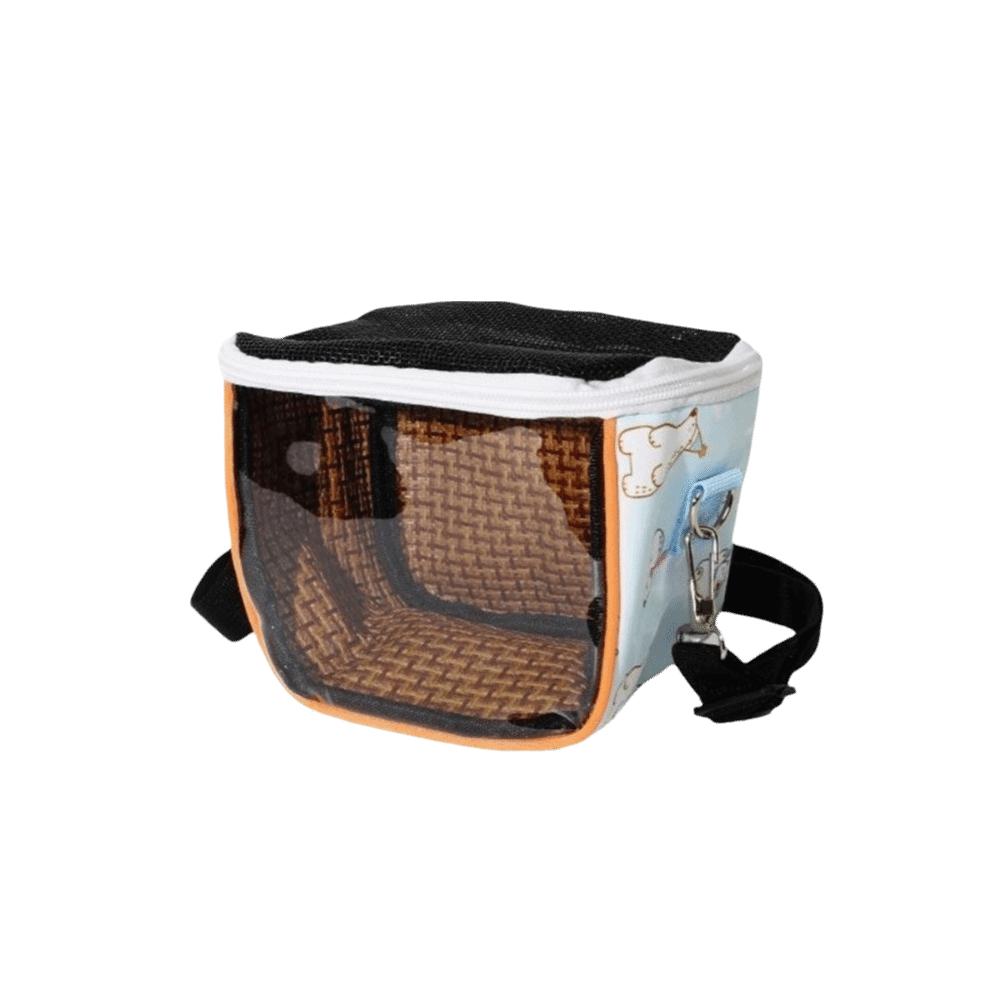 Breathable Pet Travel Bag Cooling Lizard Outdoor Bag Lightweight Hamster Carrying Pouch Vet Visit