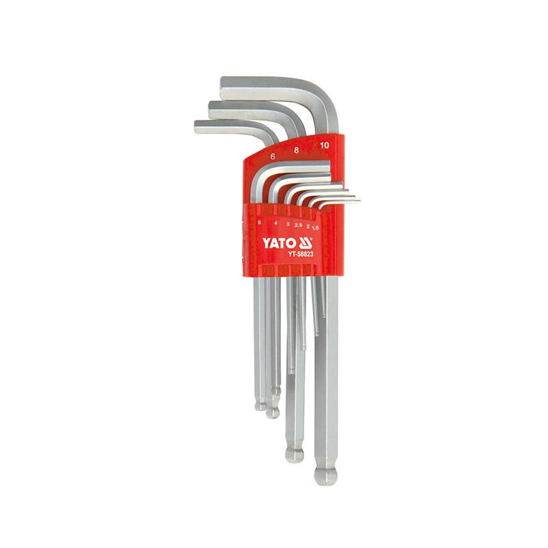 YATO Ball-End Hex Key Set