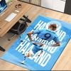 Custom Name Manchester City Printed Carpet Rug For Office Chair Living Room Bedroom Kitchen Room Decor Gifts