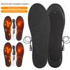 USB Heated Shoe Insoles Electric Heated Shoes Pad Washable Foot Warming Pad Rechargeable Foot Warmer for Winter Camping Fishing
