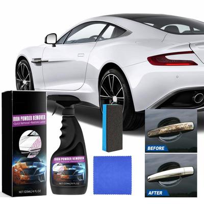 Rust Remover Spray For Cars 120ml Metal Etching Rust Neutralizer Professional Fast Acting Multi Purpose Safe Rust Stain Remover
