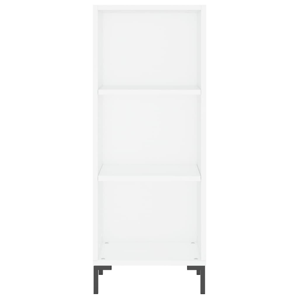 Highboard White 34.5 x 34 x 180 cm Particleboard
