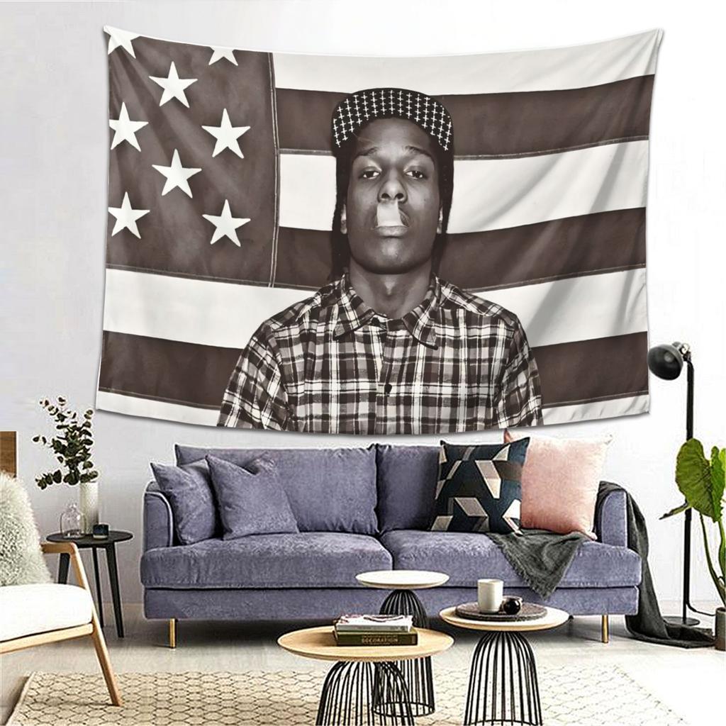 1pc celebrity themed American flag wall hanging suitable for bedroom living room and dormitory decoration