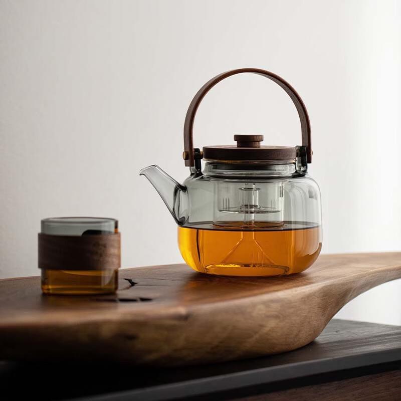 Hanyou Glass Steaming Teapot
