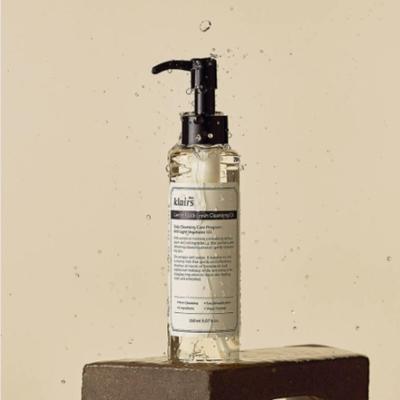 Gentle Black Fresh Cleansing Oil 150ml Lightweight Deep Cleansing for Oily & Combination Skin