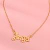 European Cross Angel Necklace: Simple Style & Popular Collarbone Chain