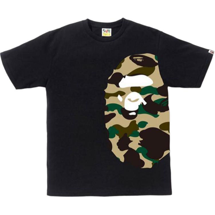 Bape 1st Camo Side Big Ape Head Tee 0ZXTEM110010H