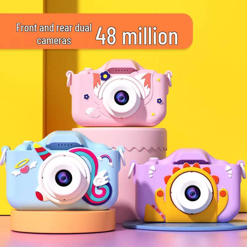 Digital Cartoon Kids' Camera: Fun SLR for Photo & Video