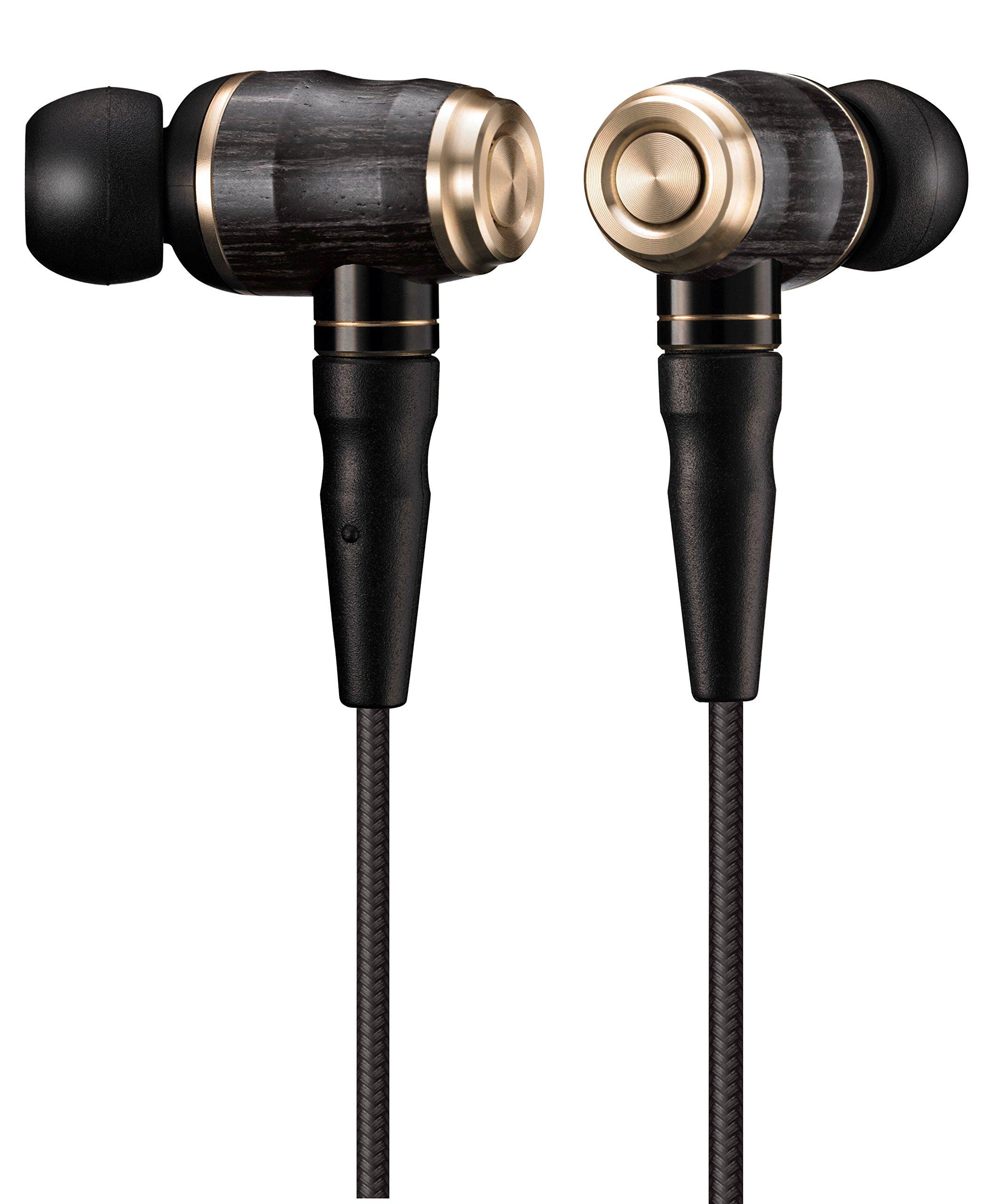 

JVC Kenwood WOOD Series Canal Earphone Resolution Джерело звуку Сумісний Чорний HA-FX1100 Recable/High