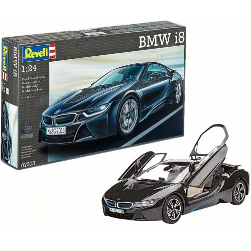 German Revell 1/24 scale BMW i8 plastic model