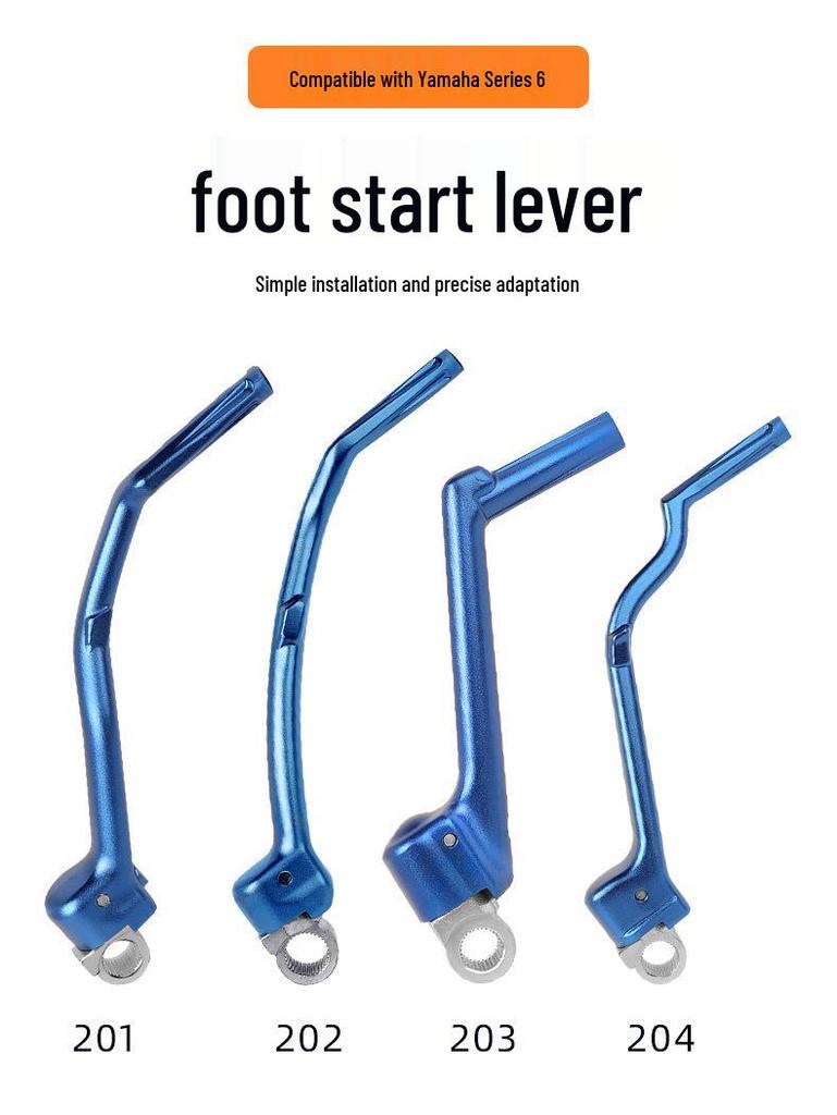 Aluminium Kickstarterhebel für Yamaha YZ/WR 250/450