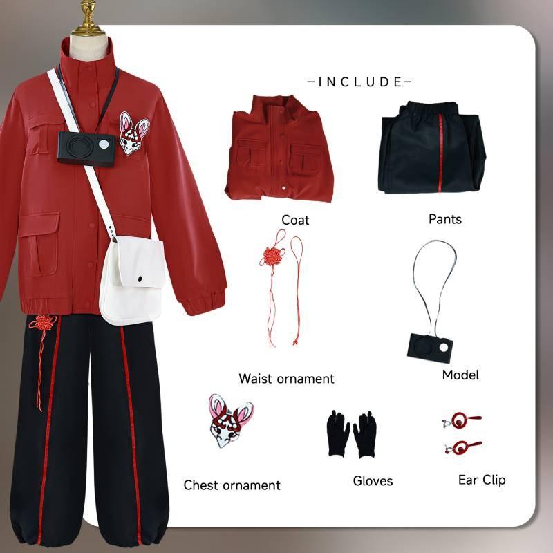 Touqi Cosplay Guaitan Costumes Role Play Halloween Party Stage Gift Performance