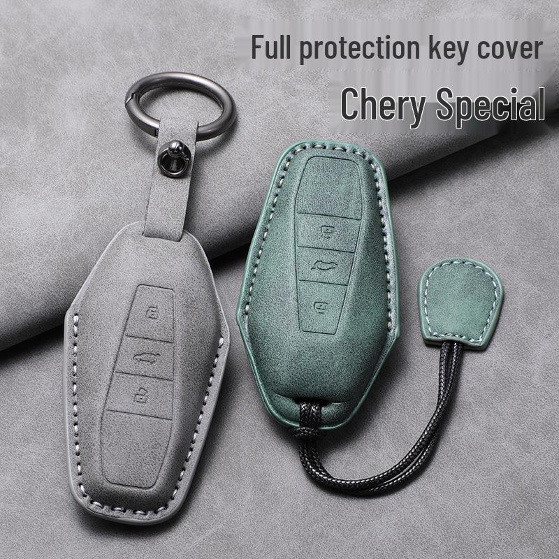 Chery Key Case: Comfortable, Stylish Bag Shell & Buckle for EQ7 | Modified Car Accessory