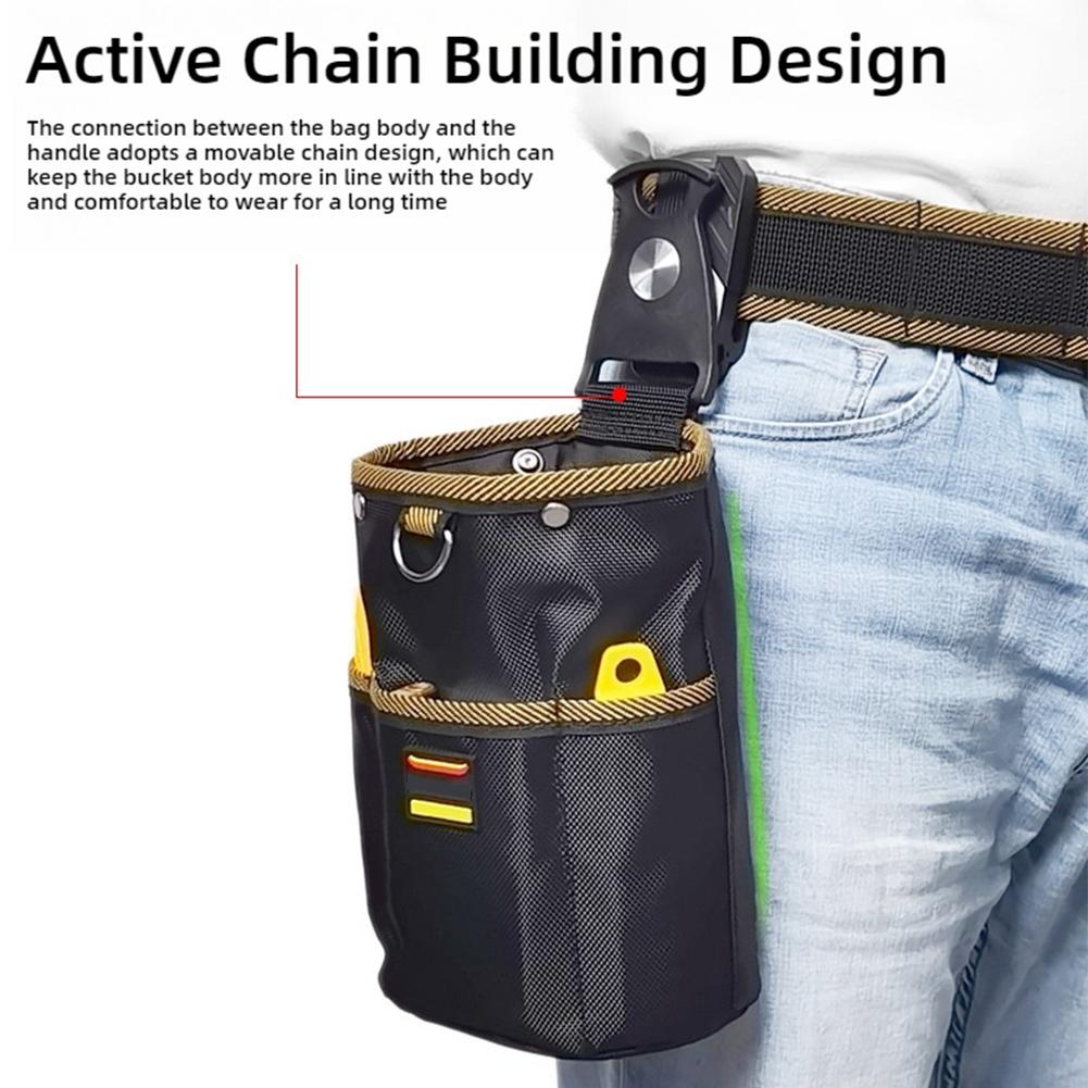 Rotating Quick Hanging Tool Waist Bag Electrician Bag Storage Current Bag Bag Bag Woodworking P P9T0