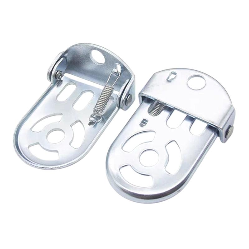 

2pack Antiskid Bicycles Rear Pedals Light weight Bike Pedals With Quick Installation for Cycling and Outdoor Sports срібний