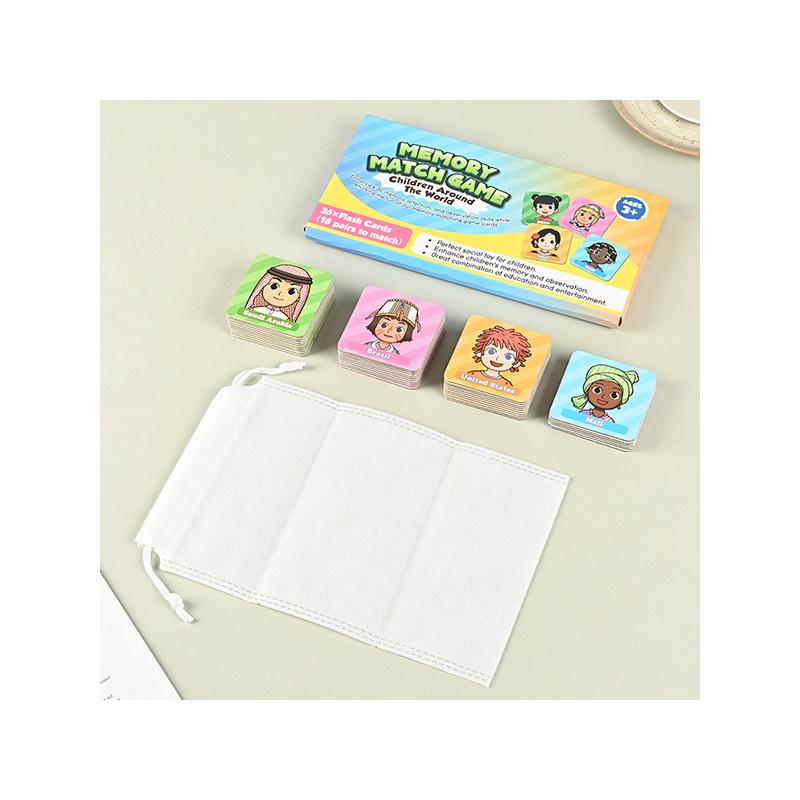 

Custom Kindergarten Character Picture Cards - Educational Baby Toys Custom Size 1