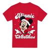 Minnie Mouse Santa For Christmas Mens T-Shirt S-2XL