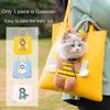 Pet Shoulder Carrying Bag, Cute Bee-Shaped Pet Canvas Shoulder Bag Cat Carrier, Portable Cats Small Pet Canvas Tote Chest Bag