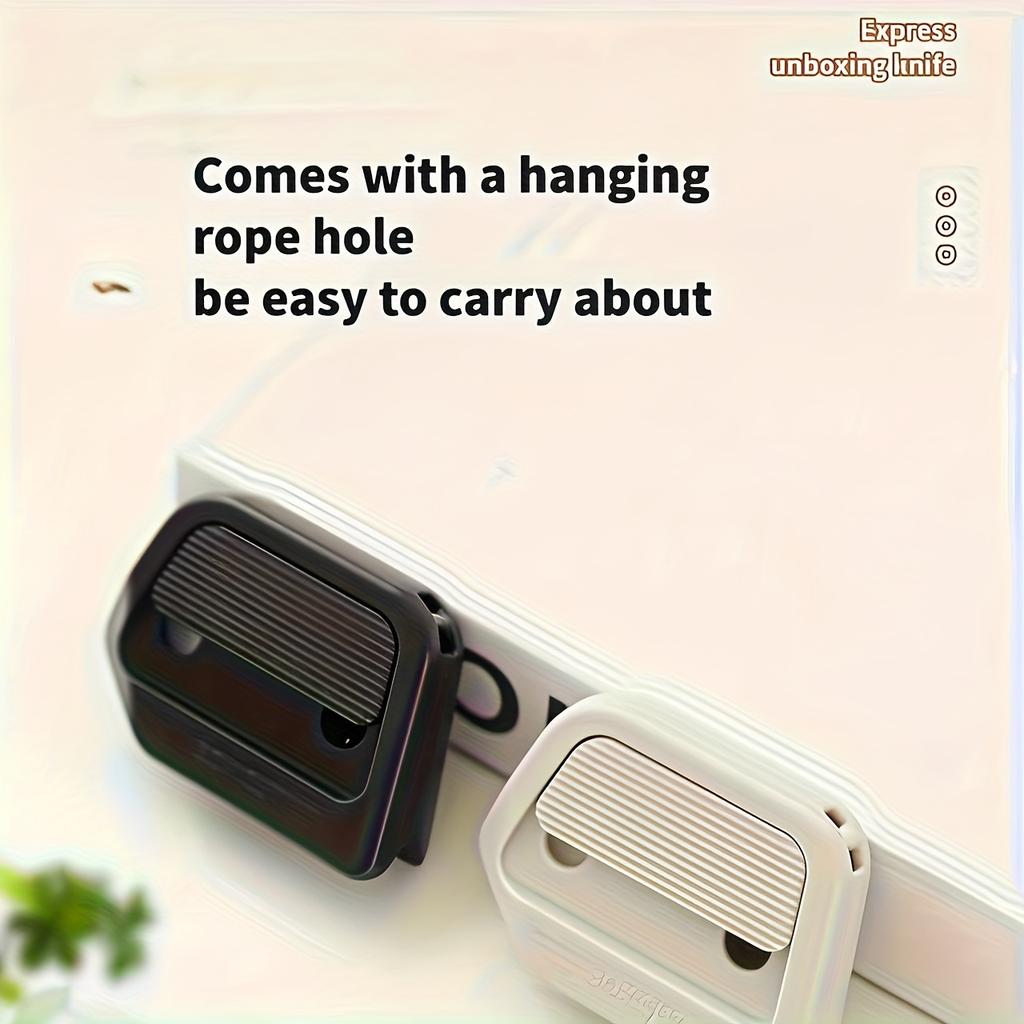 Magnetic Portable Unboxing Knife, Ceramic Blade, Express Unboxing Knife, Unboxing Artifact Blade, Automatic Rebound Unboxing Knife