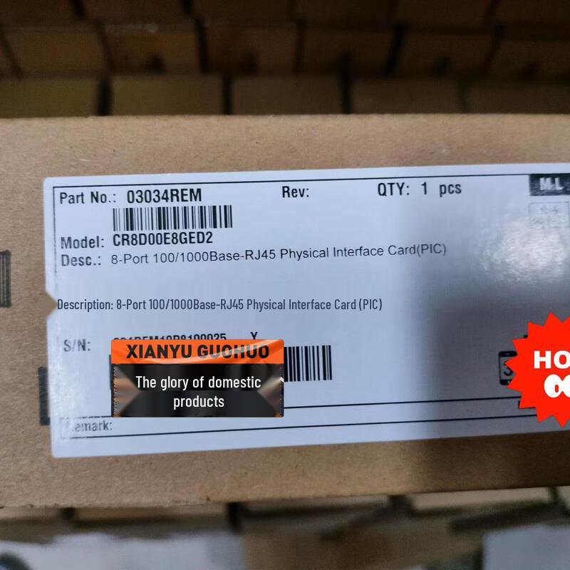 HUAWEI CR8D00E8GED2 8-Port 100/1000Base-RJ45 PIC