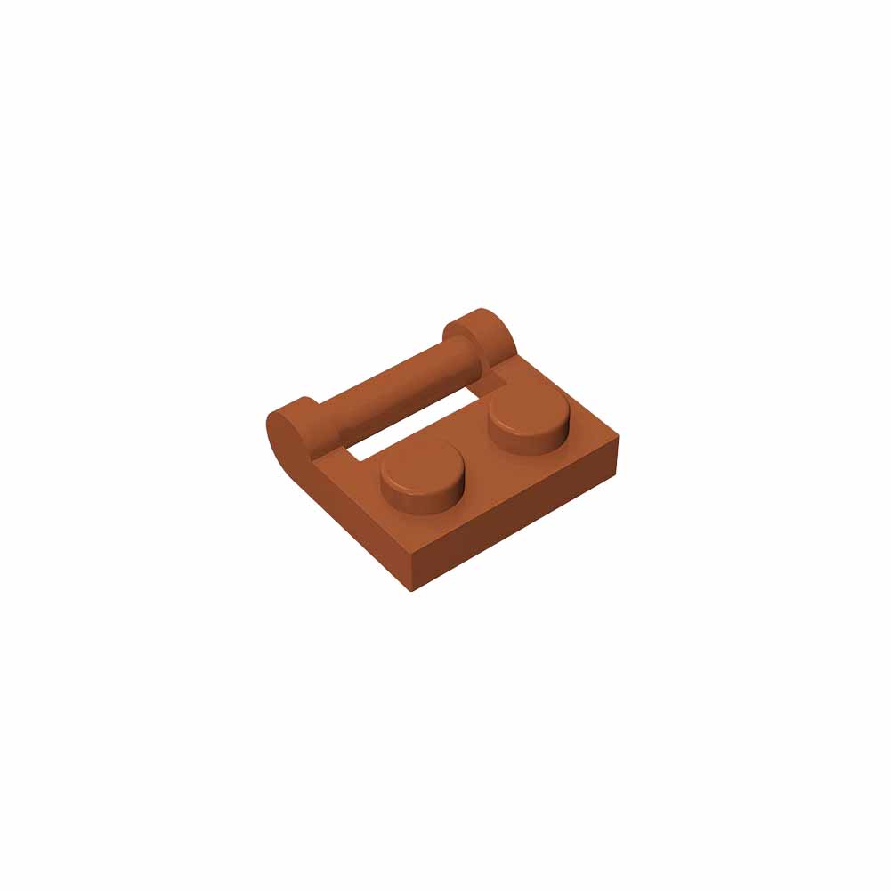 30 pieces of MOC parts 483361 x 2 with side strip handle compatible with DIY children's particle building block foundation brick