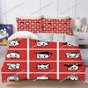 Cute O-Osamu Goods-Taiwan Duvet Cover Set Home Style Bedding Soft Laundry Cotton Bed Four Seasons Student Dormitory Luxury Gift
