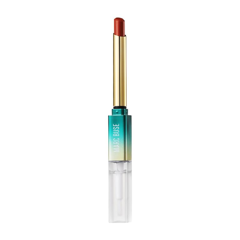 Markbuus Long-Lasting Waterproof Non-Stick Lipstick: Smudge-proof, Color-Locking, Brightening, and Non-Drying.