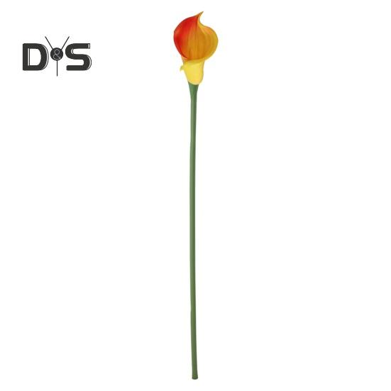 Neblunkantis dirbtinis augalas akį traukianti puošni gofruojanti Calla Simulation Flower