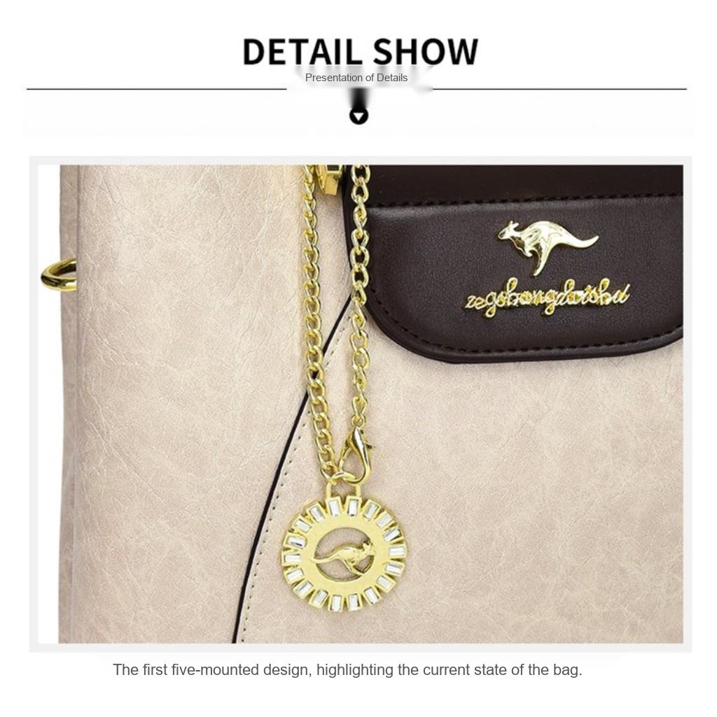 Handbag Women Faux Leather Adjustable Strap Daily Commute