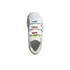 Adidas Originals Superstar 2 Classic Shell Toe Comfortable Low Top Kids Skate Shoes Kids Sneakers White Green JS2469