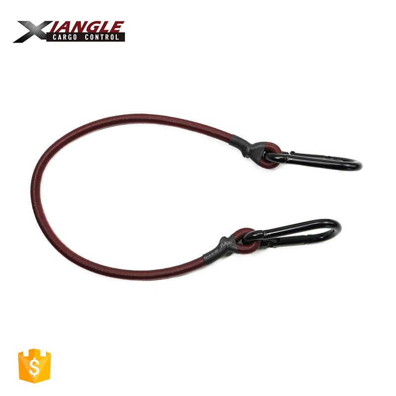100cm 10mm Durchmesser Elastisches Seil Bungee-Seile Gummi Stark Stoßdämpfend Bungee-Seil Zurrgurt mit Karabinerhaken