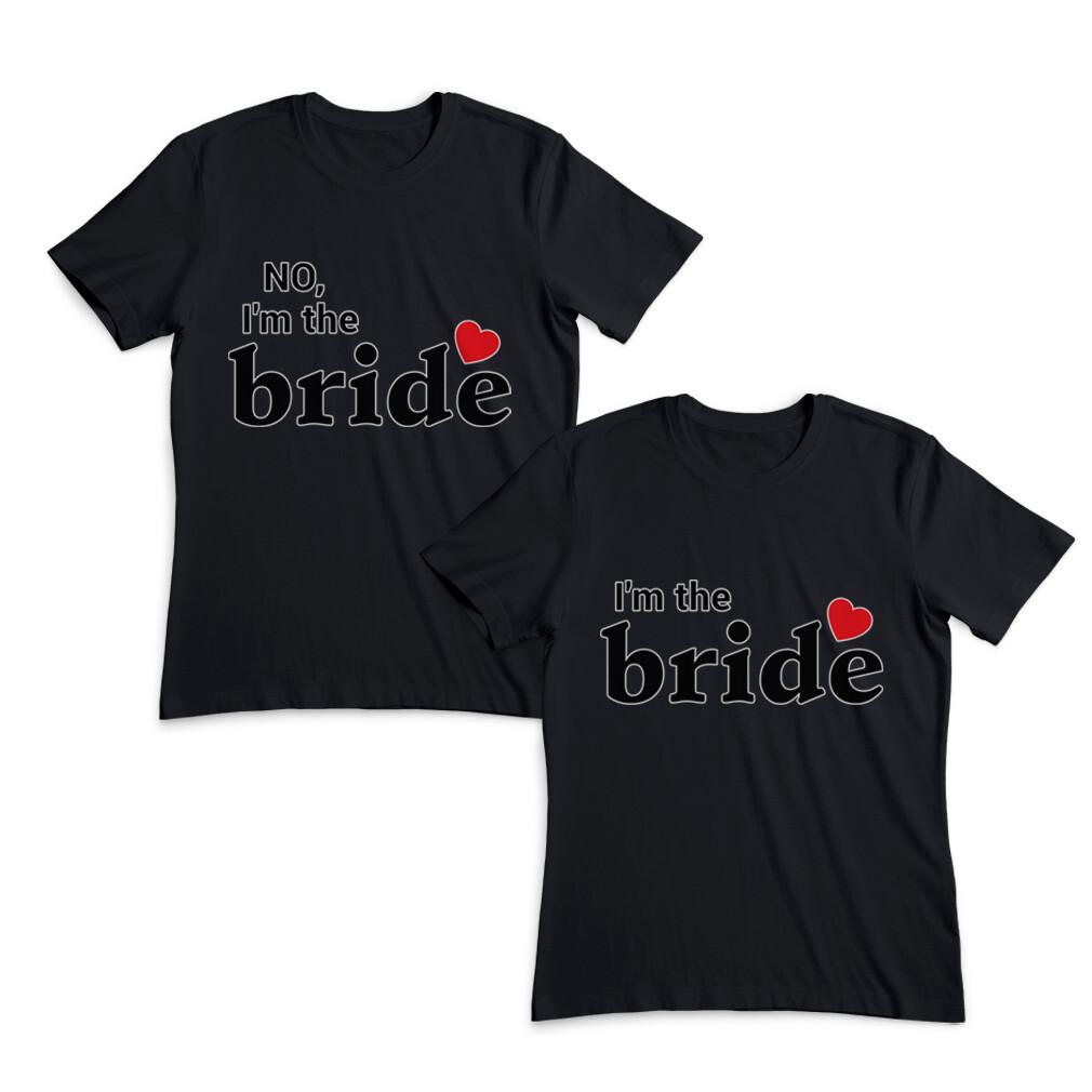 Valentines Day Couples Matching Outfits I M The Bride No I M The Bride White L